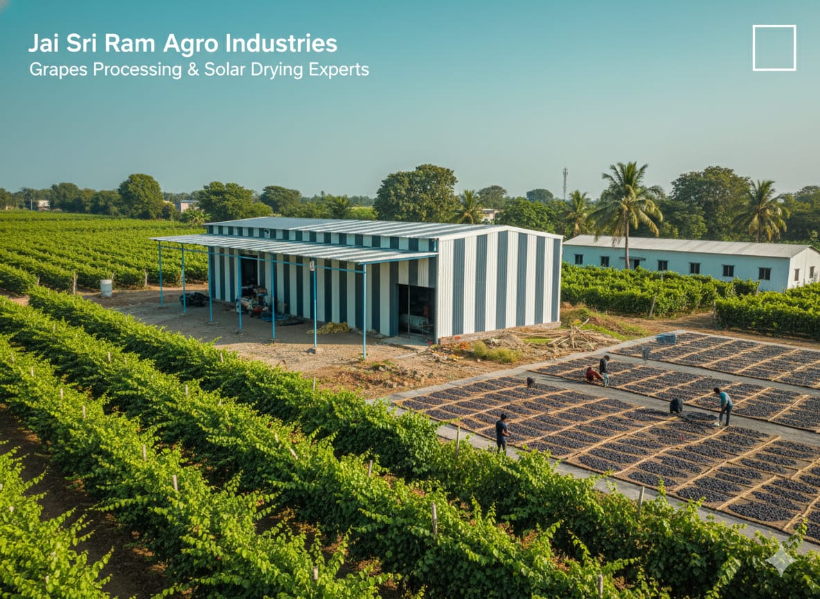 Aerial View of Jai Sri Ram Agro Industries Factory